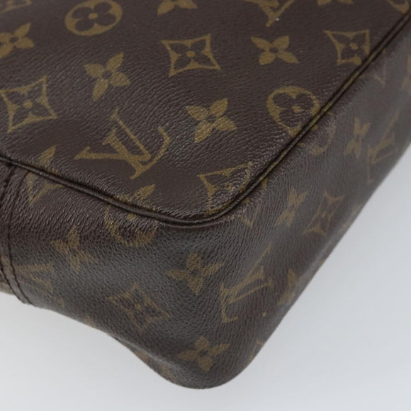 LOUIS VUITTON Monogram Trousse Toilette 28 Clutch Bag M47522 LV Auth 168157