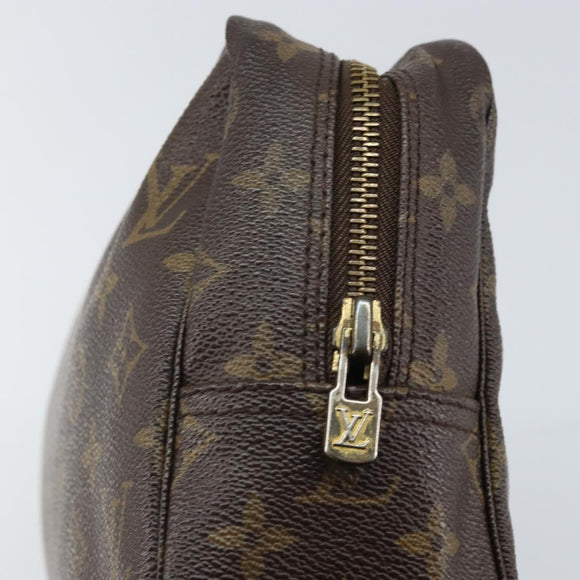 LOUIS VUITTON Monogram Trousse Toilette 28 Clutch Bag M47522 LV Auth 168157