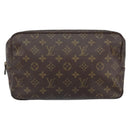 LOUIS VUITTON Monogram Trousse Toilette 28 Clutch Bag M47522 LV Auth 168157-13