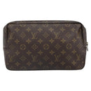 LOUIS VUITTON Monogram Trousse Toilette 28 Clutch Bag M47522 LV Auth 168157-2
