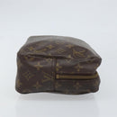 LOUIS VUITTON Monogram Trousse Toilette 28 Clutch Bag M47522 LV Auth 168157-3