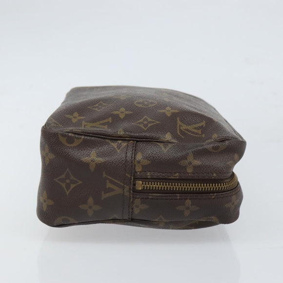 LOUIS VUITTON Monogram Trousse Toilette 28 Clutch Bag M47522 LV Auth 168157