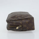LOUIS VUITTON Monogram Trousse Toilette 28 Clutch Bag M47522 LV Auth 168157-4