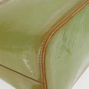 LOUIS VUITTON Monogram Vernis Houston Hand Bag Baby Blue M91005 LV Auth 168158-14