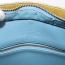 LOUIS VUITTON Monogram Vernis Houston Hand Bag Baby Blue M91005 LV Auth 168158-18