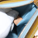 LOUIS VUITTON Monogram Vernis Houston Hand Bag Baby Blue M91005 LV Auth 168158-12