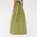 LOUIS VUITTON Monogram Vernis Houston Hand Bag Baby Blue M91005 LV Auth 168158-3