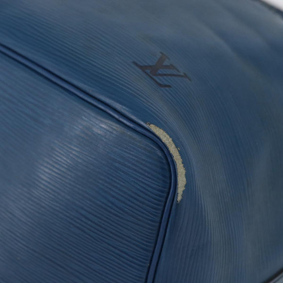 LOUIS VUITTON Epi Petit Noe Shoulder Bag Blue M44105 LV Auth 168162