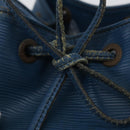 LOUIS VUITTON Epi Petit Noe Shoulder Bag Blue M44105 LV Auth 168162-10
