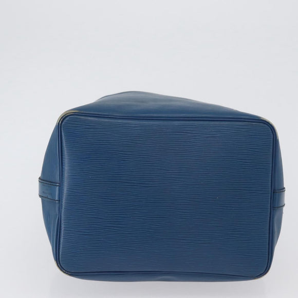 LOUIS VUITTON Epi Petit Noe Shoulder Bag Blue M44105 LV Auth 168162