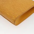 LOUIS VUITTON Epi Art Deco Clutch Bag Yellow M52639 LV Auth 168163-15