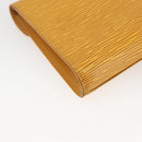 LOUIS VUITTON Epi Art Deco Clutch Bag Yellow M52639 LV Auth 168163-16