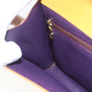 LOUIS VUITTON Epi Art Deco Clutch Bag Yellow M52639 LV Auth 168163-19