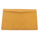 LOUIS VUITTON Epi Art Deco Clutch Bag Yellow M52639 LV Auth 168163-2