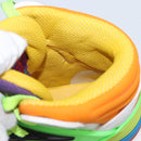 GUCCI Basket High Top Sneakers Leather 35 Multicolor 351 90431 8055 Auth 168178M-15