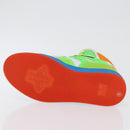 GUCCI Basket High Top Sneakers Leather 35 Multicolor 351 90431 8055 Auth 168178M-7