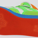 GUCCI Basket High Top Sneakers Leather 35 Multicolor 351 90431 8055 Auth 168178M-9