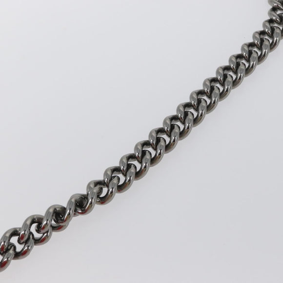 CHANEL Chain Matelasse Shoulder Bag Canvas Multicolor Silver CC Auth 168180SAM