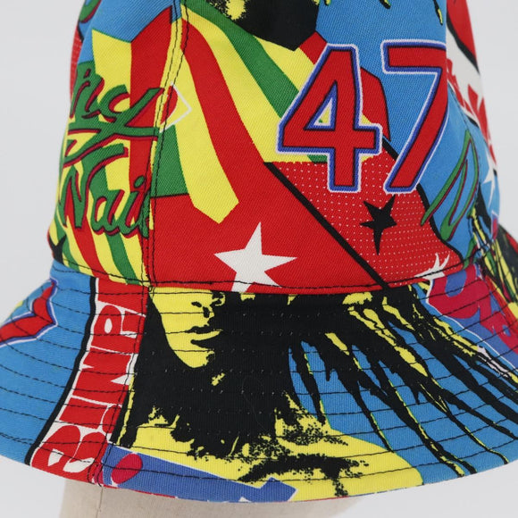Christian Dior Hat Canvas Multicolor Auth 168182SAM