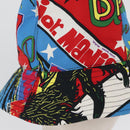 Christian Dior Hat Canvas Multicolor Auth 168182SAM-5