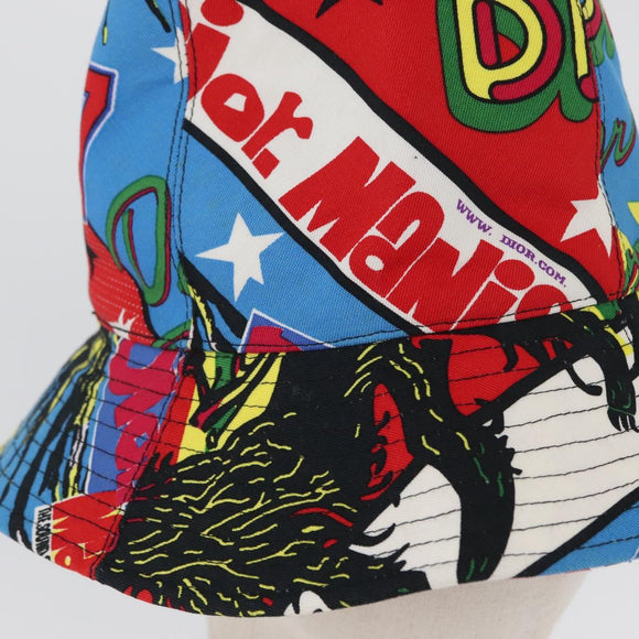 Christian Dior Hat Canvas Multicolor Auth 168182SAM