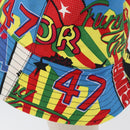 Christian Dior Hat Canvas Multicolor Auth 168182SAM-8