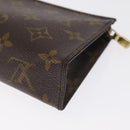 LOUIS VUITTON Monogram Poche Toilette 15 Pouch M47546 LV Auth 168185-16