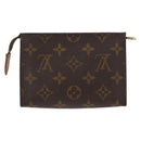 LOUIS VUITTON Monogram Poche Toilette 15 Pouch M47546 LV Auth 168185-2