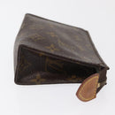 LOUIS VUITTON Monogram Poche Toilette 15 Pouch M47546 LV Auth 168185-3