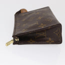 LOUIS VUITTON Monogram Poche Toilette 15 Pouch M47546 LV Auth 168185-4