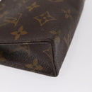 LOUIS VUITTON Monogram Poche Toilette 15 Pouch M47546 LV Auth 168185-7