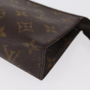 LOUIS VUITTON Monogram Poche Toilette 15 Pouch M47546 LV Auth 168185-14
