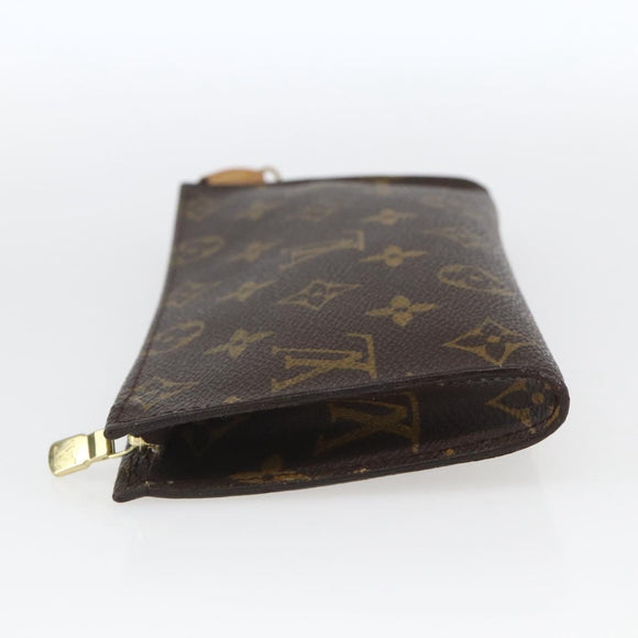 LOUIS VUITTON Monogram Bucket GM Accessory Pouch LV Auth 168188