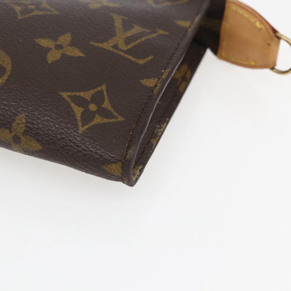 LOUIS VUITTON Monogram Bucket GM Accessory Pouch LV Auth 168188