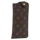 LOUIS VUITTON Monogram Etui Lunette MM Glasses Case M66544 LV Auth 168189-1