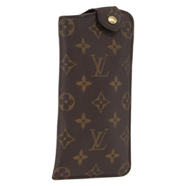 LOUIS VUITTON Monogram Etui Lunette MM Glasses Case M66544 LV Auth 168189