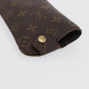 LOUIS VUITTON Monogram Etui Lunette MM Glasses Case M66544 LV Auth 168189-5