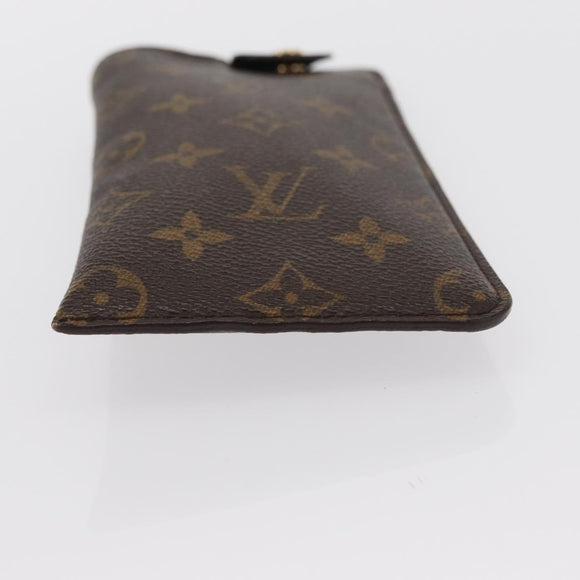 LOUIS VUITTON Monogram Etui Lunette MM Glasses Case M66544 LV Auth 168189