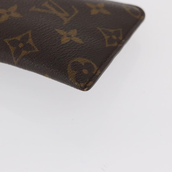LOUIS VUITTON Monogram Etui Lunette MM Glasses Case M66544 LV Auth 168189