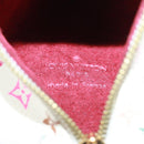 LOUIS VUITTON Monogram Multicolor Berlango Münzbeutel Weiß M58028 Auth 168197V-9
