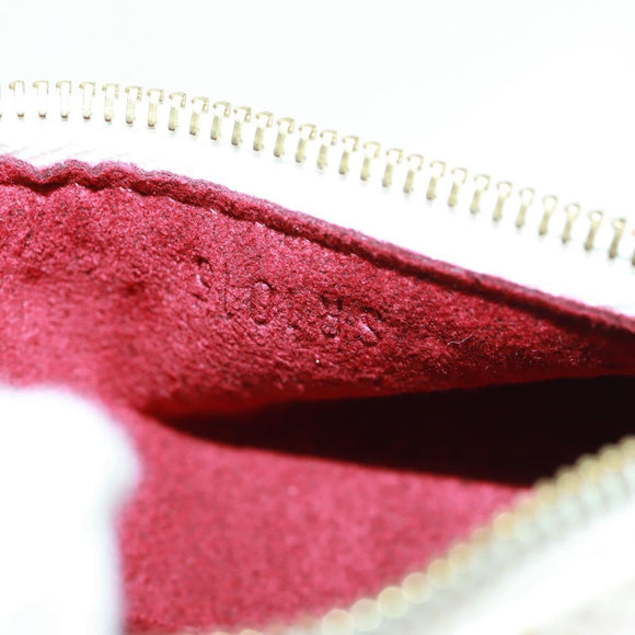 LOUIS VUITTON Monogram Multicolor Berlango Coin Purse White M58028 Auth 168197V