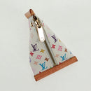 LOUIS VUITTON Monogram Multicolor Berlango Coin Purse White M58028 Auth 168197V-5