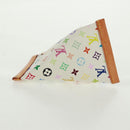 LOUIS VUITTON Monogram Multicolor Berlango Coin Purse White M58028 Auth 168197V-6