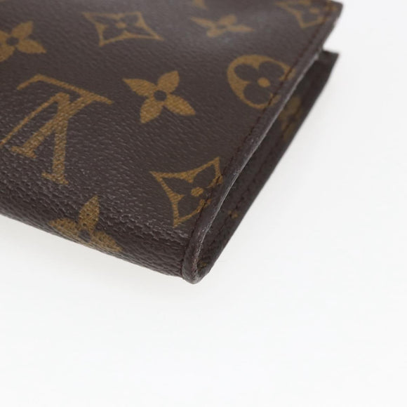 LOUIS VUITTON Monogram Bucket PM Accessory Pouch LV Auth 168198