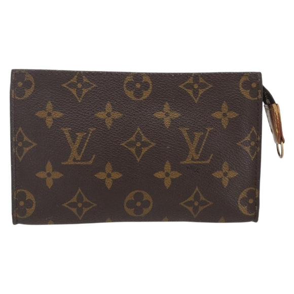 LOUIS VUITTON Monogram Bucket PM Accessory Pouch LV Auth 168198