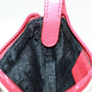 Christian Dior Hardcore Saddle etui Tasje Canvas Wit Zilver Auth 168201V-18