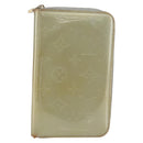 LOUIS VUITTON Monogram Vernis Eldridge Long Wallet Gris M91158 LV Auth 168202-2