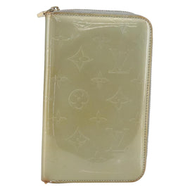 LOUIS VUITTON Monogram Vernis Eldridge Long Wallet Gris M91158 LV Auth 168202 - 0