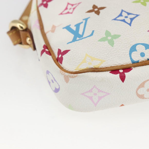 LOUIS VUITTON Monogram Multicolor Lift Shoulder Bag White M40055 LV Auth 168205