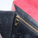 LOUIS VUITTON Epi Montaigne 27 Clutch Bag Red M52657 LV Auth 168213-10